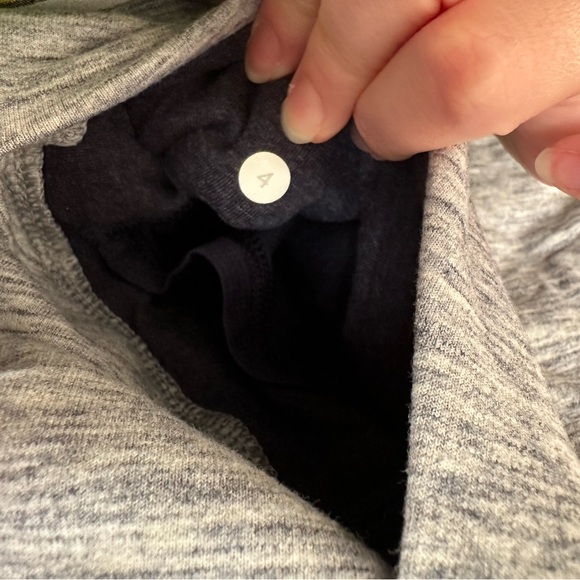 Lululemon Scuba Hoodie II Heathered Space Dyed Gris 4 - Picture 9 of 12